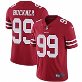 Nike San Francisco 49ers #99 DeForest Buckner Red Team Color NFL Vapor Untouchable Limited Jersey,baseball caps,new era cap wholesale,wholesale hats